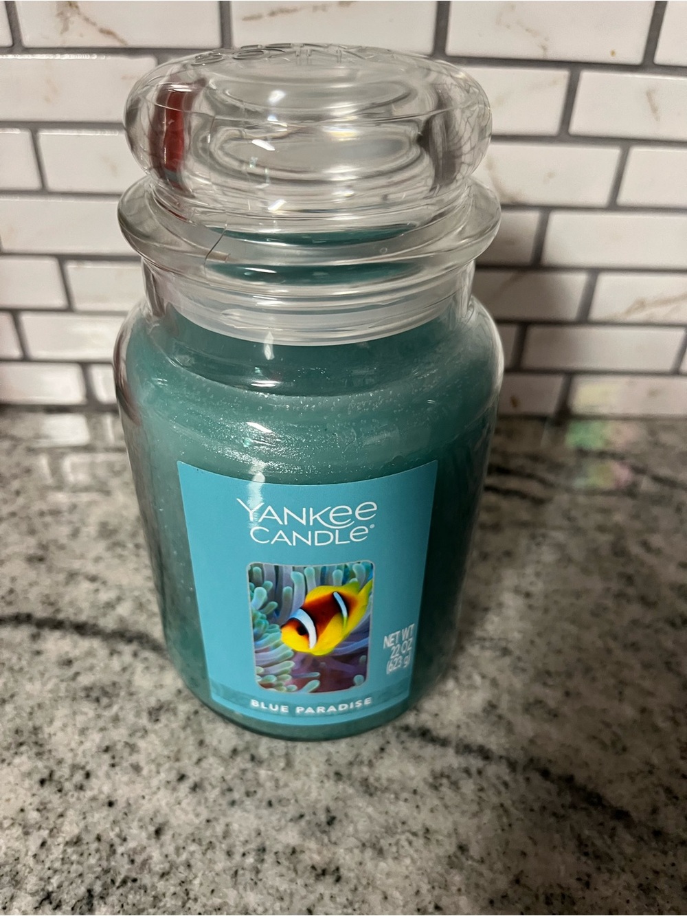 Yankee Candle Blue-Paradise 22 oz Jar Candle